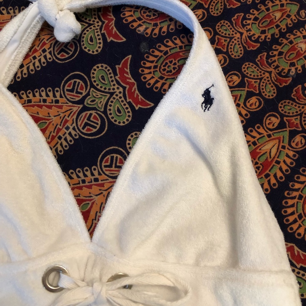 Vintage polo cover up